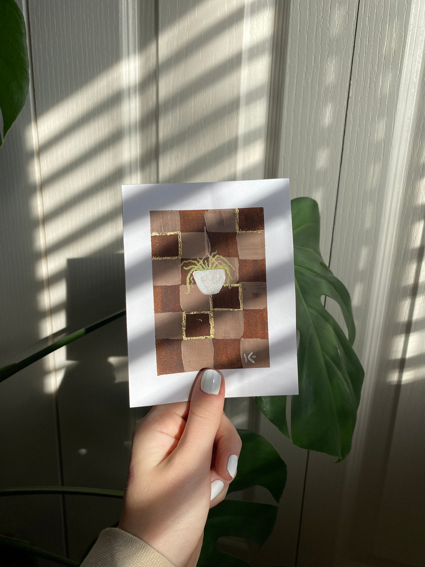 House Plant Card no.21