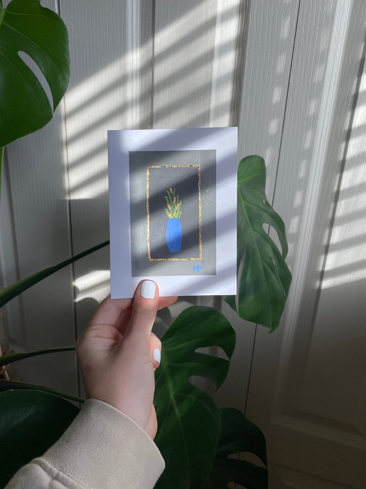House Plant Card no.20
