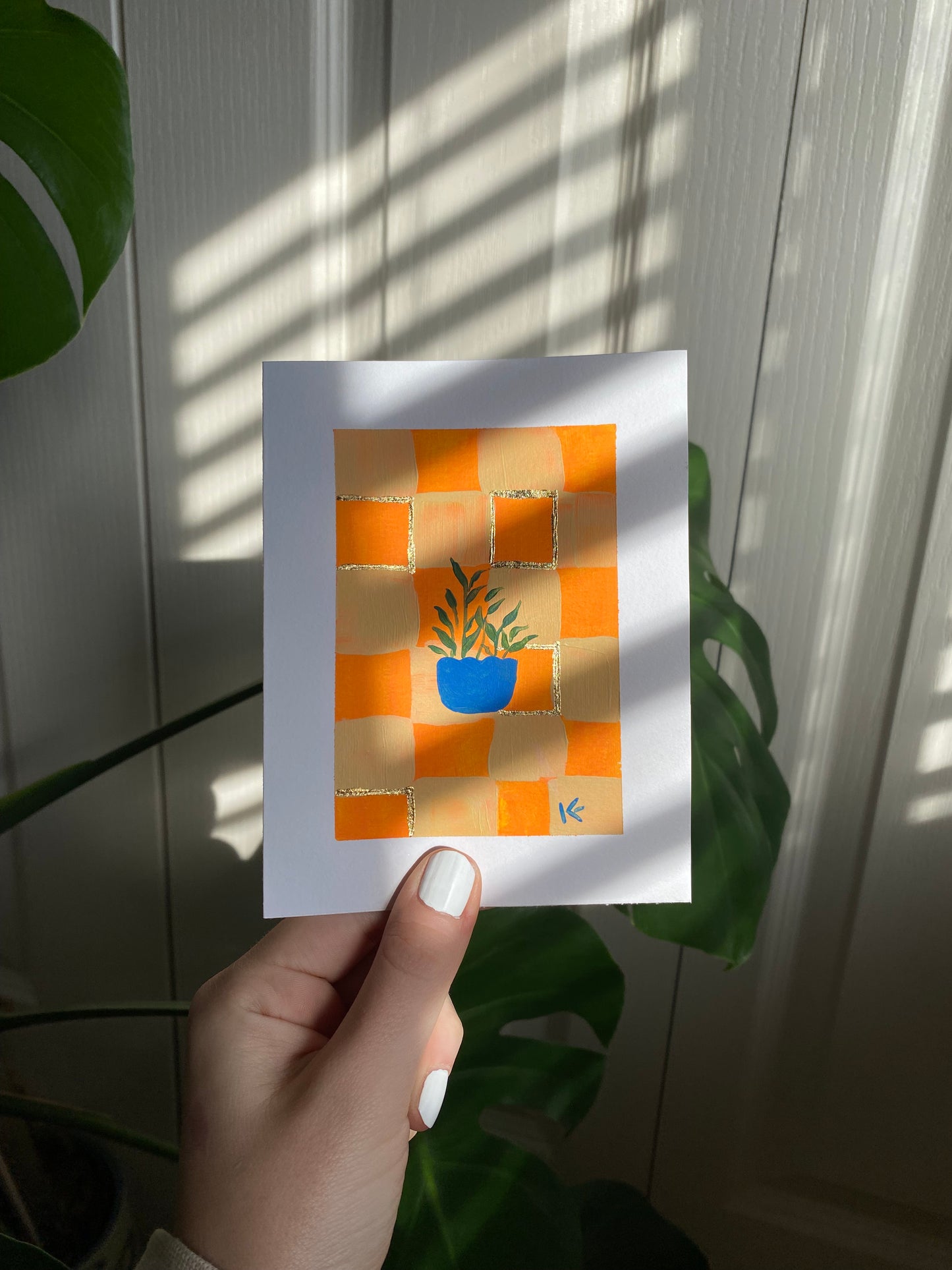 House Plant Card no.12