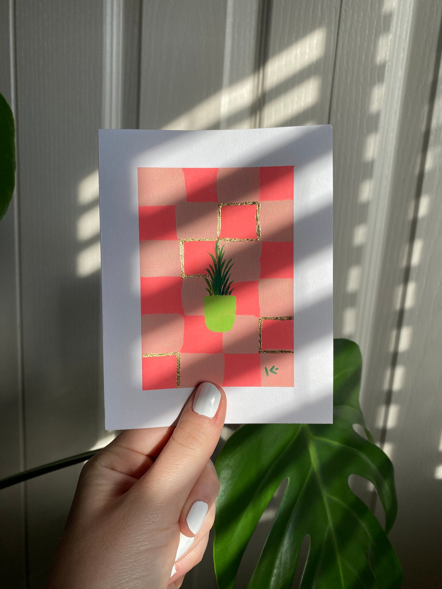 House Plant Card no.7