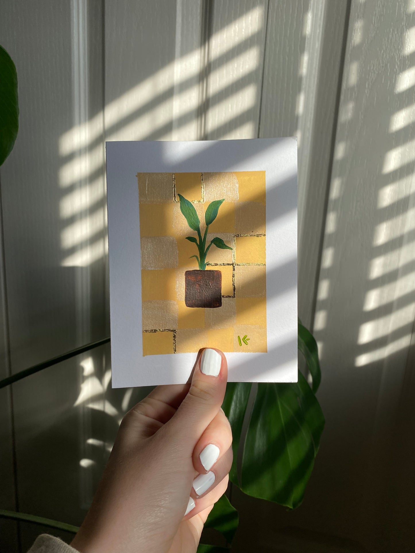 House Plant Card no.4
