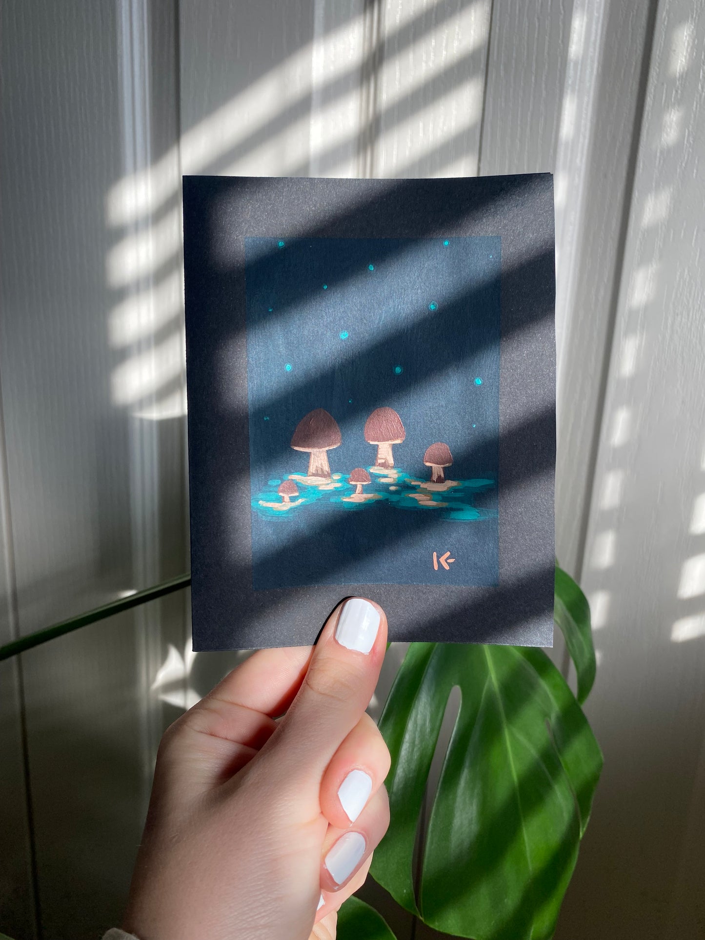 Little Shrooms Card | Green
